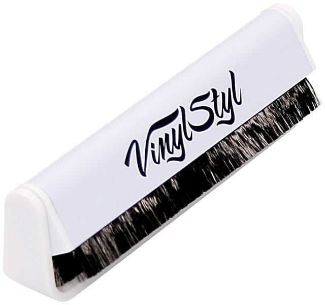 Vinyl Styl Anti-static Vinyl Record Cleaning Brush - Micro Fiber (White)