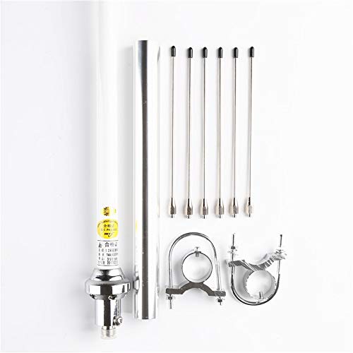 VHF UHF 2m 70cm Ham Radio Antenna for Base Station Ham Radio, 136-174MHz 400-470MHz with PL259/ UHF-Female/ SO239 Connector