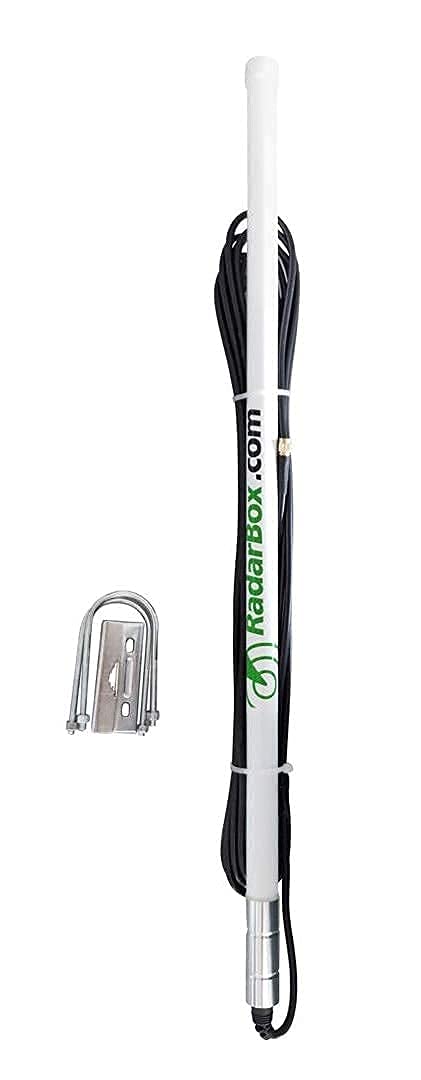 AirNav Radar ADS-B 1090 MHz Outdoor Antenna with SMA Connector and RadarBox FlightStick Bundle