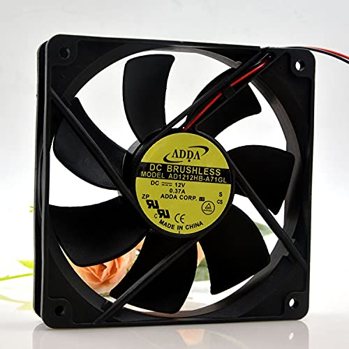 AD1212HB-A71GL 12V 120mm Fan AD1212HB-A71GL 12V 0.37A 12025 Chassis Cooling Fan