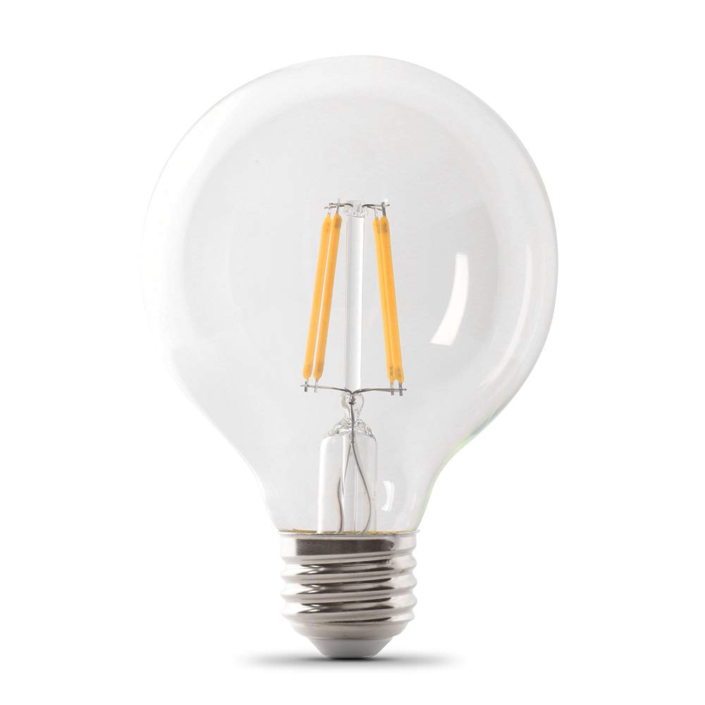 Feit Electric G25 Enhance LED Light Bulb, 40W Eq, Soft White