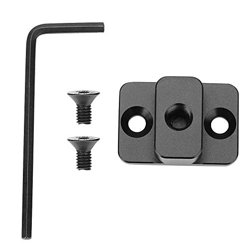 Mounting Plate for DJI Ronin S, Aluminium Alloy External Stabilizer Mount Plate Extension Monitor Holder Bracket with Fittings Accessories for Camera