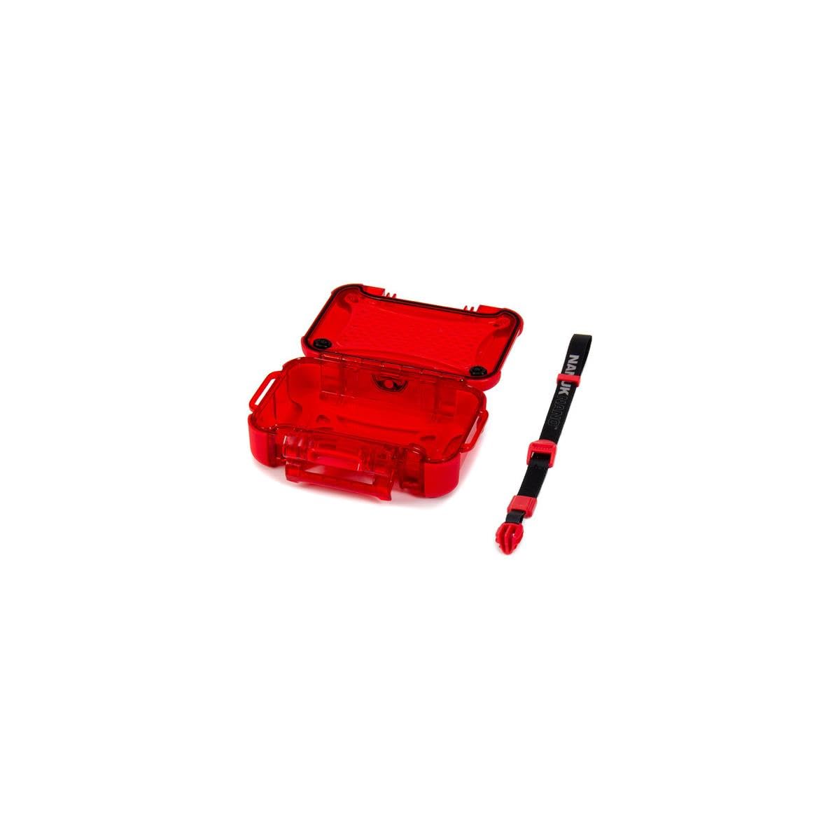 Nanuk 320-0009 Nano Series Waterproof Medium Hard Case for Phones, Cameras and Electronics (Red)