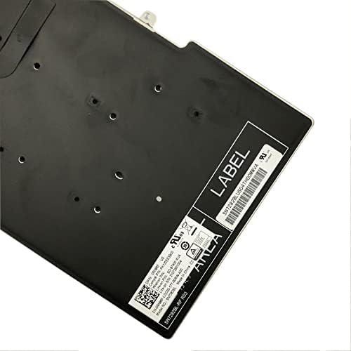 Zahara Keyboard with Backlit US Replacement for Dell Latitude 7400 3400 5400 5401 5410 5411 RN86F 0RN86F NOT Fit for Latitude 7400 2-in-1 (Black)
