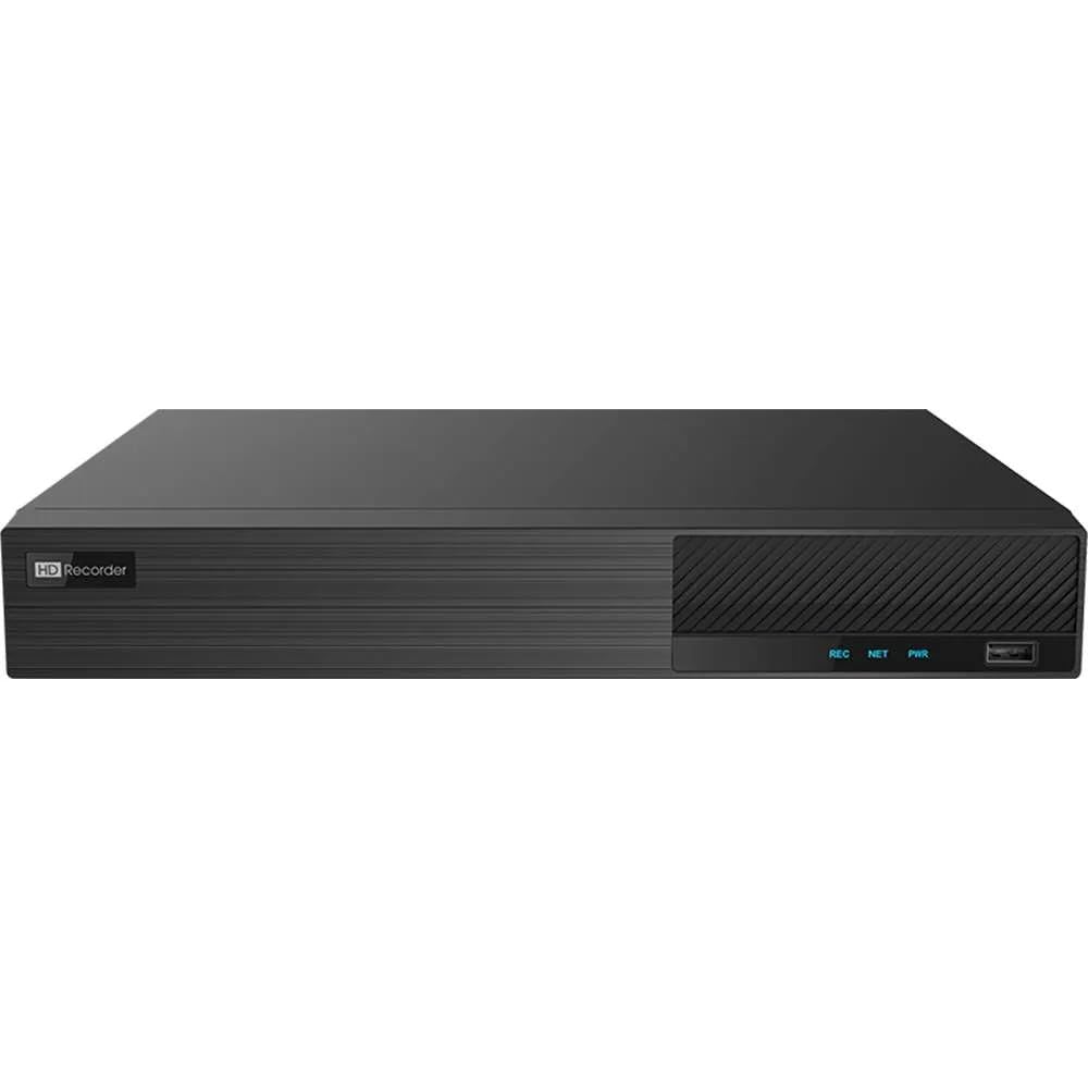 Titanium ED9304H5NV-4P-3 4CH 4K NVR 4POE 40/40Mb Incoming Bandwidth HDMI/VGA Audio 1 SATA NDAA Compliant Network Video Recorder