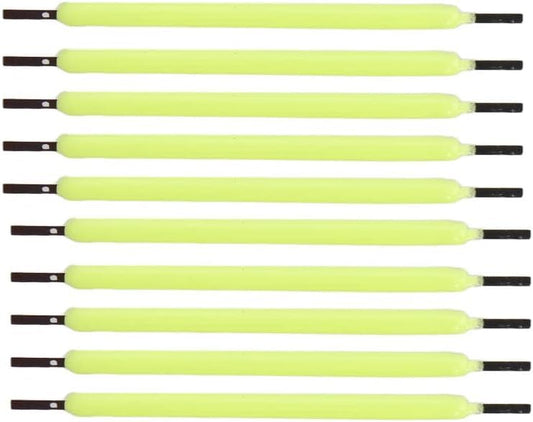 ZGLUZP 10 Pcs LED Filament Lamp Parts 3V Lamp Parts LED Repair Incandescent Light Beads Accessories (Green)