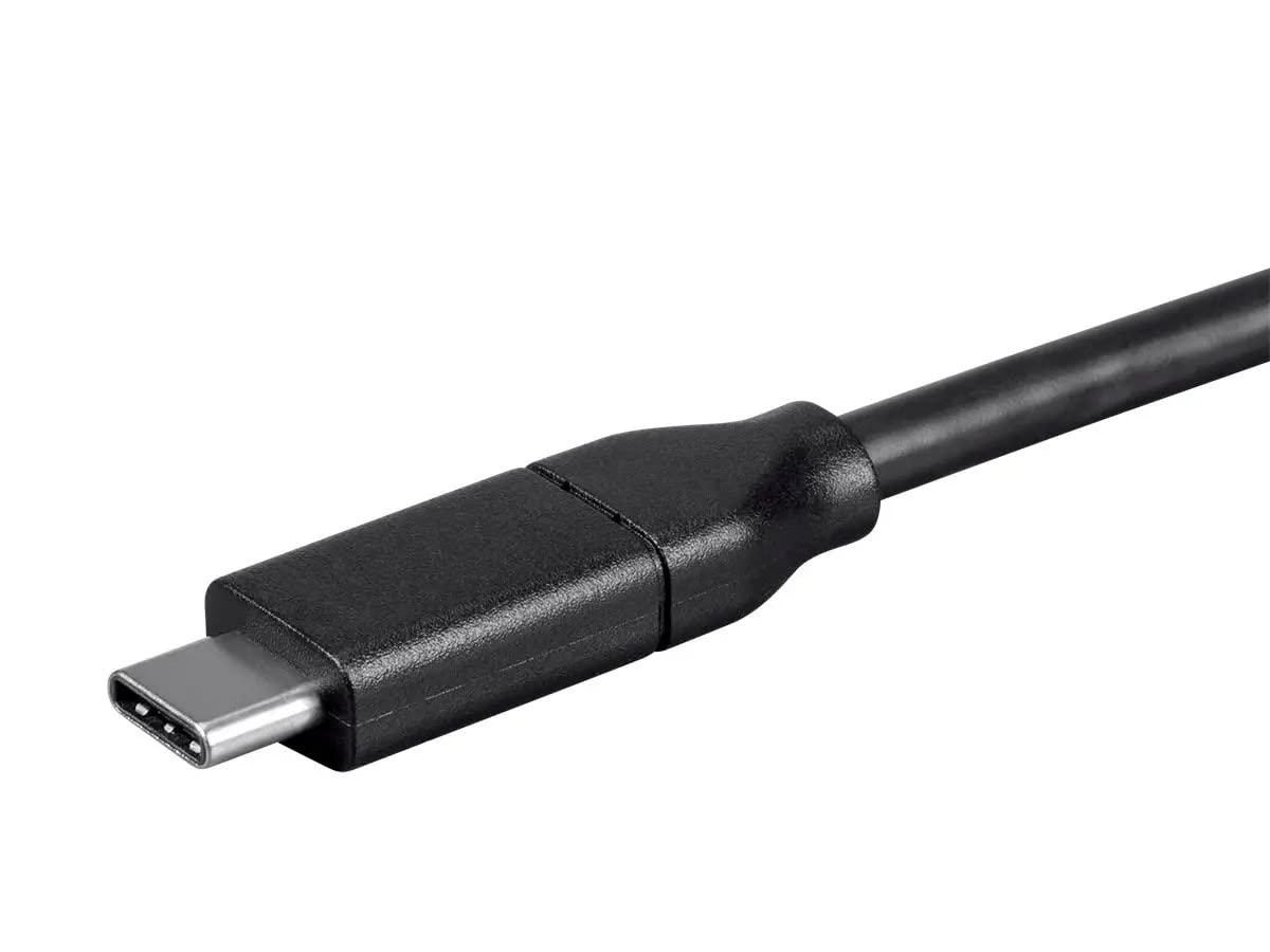 Monoprice USB Type-C to USB Type-A 2.0 Cable - 480Mbps, 3 Amp, 26AWG, 13.1 Feet, Black - Essential Series
