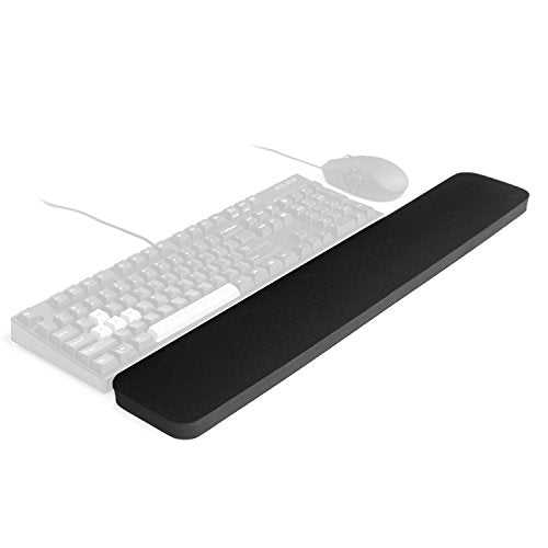 GRIFITI Fat Wrist Pad 24" x 4" x 0.75" Inch Computer or Mechanical Keyboard & Mousepad Wrists Rest Keyboards Mouse, Trackball or Trackpad Ergonomic