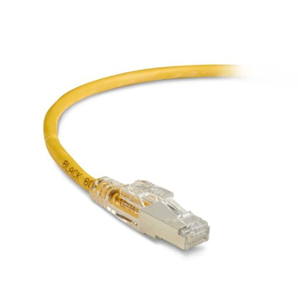 Black Box CAT6 250MHZ STR SFTP PVC LK SNG YL 6FT
