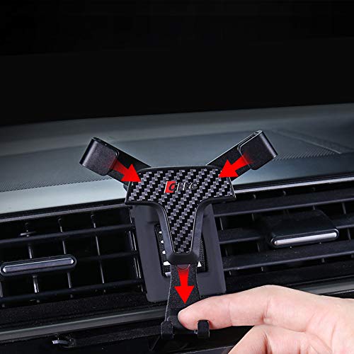 ITrims Car Accessories Dashboard Mount Car Phone Mount Cradle Cell Phone Holder Car Phone Holder for Toyota Land Cruiser Prado FJ150 J150 (Carbon