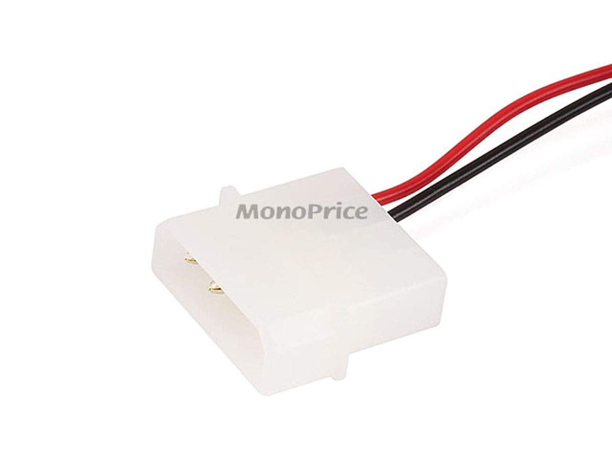 Monoprice SATA Cable - 1.33 Feet - Slim SATA to SATA Data and Power Combo Cable