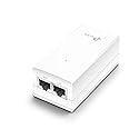 TP-Link TL-PoE4818G 48V/18W Passive PoE Injector | Gigabit PoE Adapter | Plug & Play | Up to 100 Meters (325 feet) | Wall Mountable Design