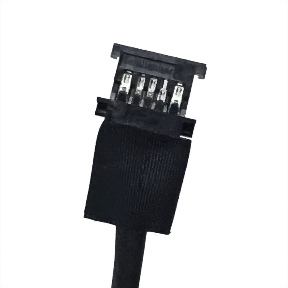GinTai DC Power Jack Cable Harness Connector Socket Replacement for Lenovo Yoga 80JH 80JH0033GE DC30100QF00 5C10K61157