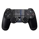 MightySkins Carbon Fiber Skin for Sony PS4 Controller - Thin Blue Line K9 | Protective, Durable Textured Carbon Fiber Finish | Easy to Apply, Remove