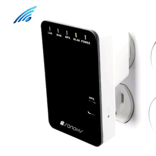 SANOXY 3 in 1 Multi Function Wireless Router + Repater + WiFi AP All in one! Wall Plug 300Mbps Wireless Mini Router/AP/Repeater