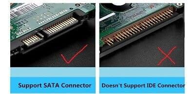 NTQinParts USB 3.0 to 2.5" SATA III Hard Drive Adapter Cable/UASP Converter Replacement for PNY CS900 240GB/250GB/480GB/500GB 1TB 2TB 4TB 3D NAND 2.5"