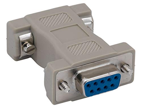 Cable Leader DB9 Molded Gender Changer (F/F)