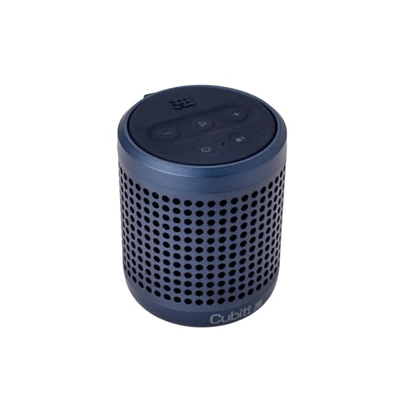 Cubitt Power Go Gen2 Portable Bluetooth Speaker - 16W Loud Sound, Waterproof IPX7, Bluetooth 5.3, Up to 9H Playtime, TWS Pairing, Quick USB-C Charging