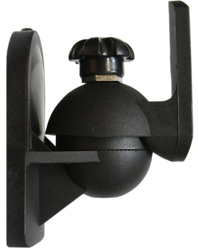 Pure Resonance Audio MC5B-B Mini Cube Speaker Wall Bracket Black Designed for Small Speakers - PRICED AND SOLD IN PAIRS