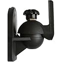 Pure Resonance Audio MC5B-B Mini Cube Speaker Wall Bracket Black Designed for Small Speakers - PRICED AND SOLD IN PAIRS