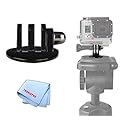 eDealz Tripod Mount Adapter Compatible for Gopro Hero 12, 11, 10, 9, 8, 7, 6, 5, 4, 3+, 3, 2, 1 HD, GOPRO Hero 2018, DJI OSMO Action 4 Camera