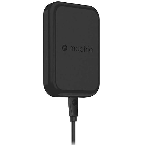 mophie Wireless Charging Car Vent Mount for mophie cases with Charge Force wireless power - Black