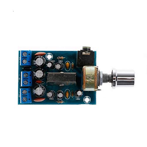 Taidacent 10 Pc TEA2025B IC Amplifier Circuit 2.0 Computer Stereo Speaker Power Amplifier Board Circuit HiFi Mini Amplifier
