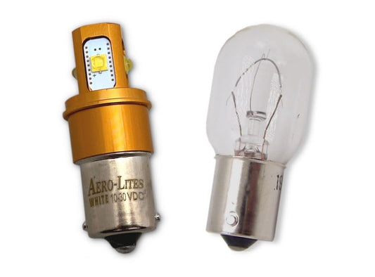 Aero-Lites WRM-1940 WRM-44KA #1940#1939X LED Replacement Bulb 10-30VDC (Red)