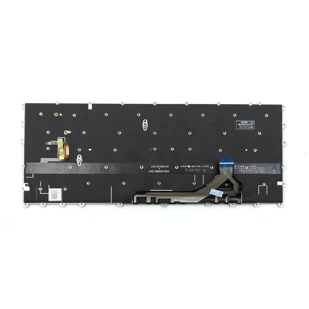 KGIGIBE Replacement Backlit Keyboard for Samsung NP930MBE 930MBE NP930MBE-K05US Laptop US Black Without Frame BA59-04382A