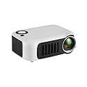 XNASU Mini Portable Projector, 800 Lumen Supports 1080P LCD 50,000 Hours Lamp Life Home Theater Video Projector Support Power Bank,