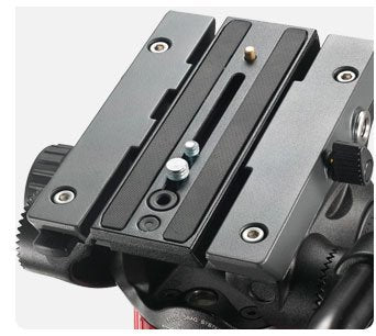 Ivation Replacement Quick Release Plate for The Manfrotto 504X, 608, 612 Nitrotech Fluid Head, MVH502AH, 504HD, MVK502AM, MVH502A,546BK-1