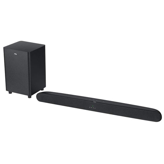 TCL Alto 6+ 2.1 Channel Roku TV Ready Home Theater Sound Bar with Wireless Subwoofer and Bluetooth - TS6110, 31.5-inch, Black (Renewed)
