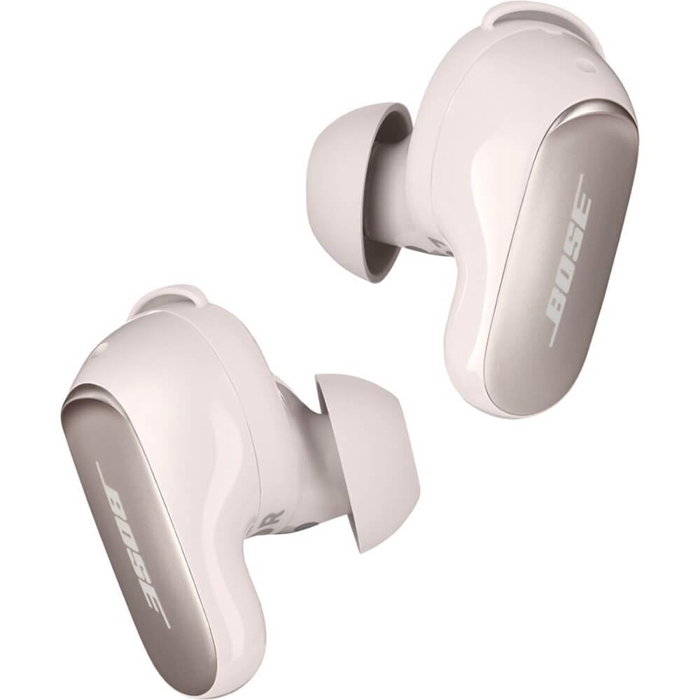 Bose QCEARBUDIIIW QuietComfort Ultra Noise Cancelling Earbuds - White (Renewed)
