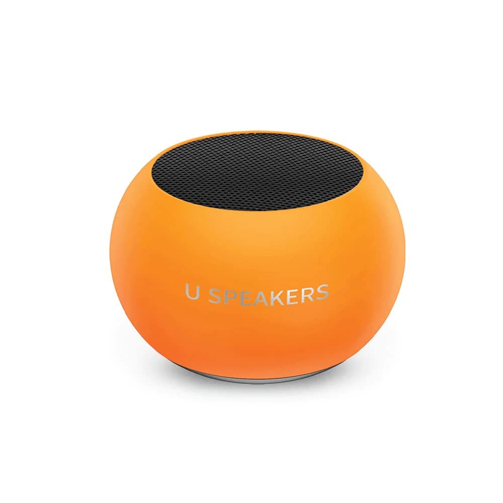 U Speakers Mini Glow in The Dark Portable Wireless Bluetooth Speaker with Magnetic Base, Mic & Selfie Remote Control Active Lifestyle Travel Home