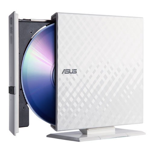 ASUS Storage SDRW-08D2S-U/WHT/G/AS Slim DVDRW 8X USB White Retail