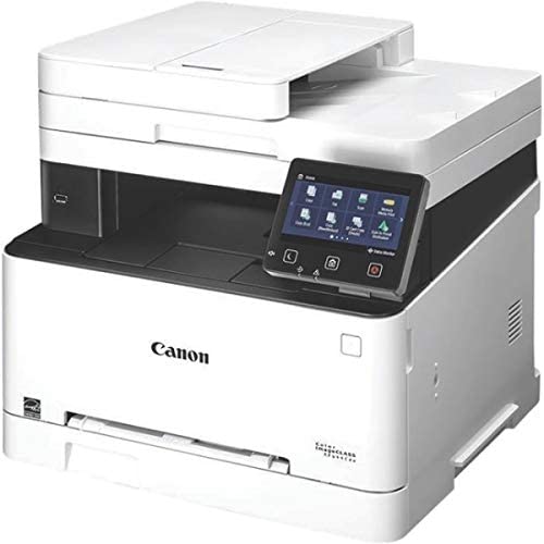 Canon imageCLASS MF644Cdw Wireless Laser All-in-One Color Printer, Print Scan Copy Fax, Automatic Duplex Document Feeder, 22 ppm, 600x600dpi, 30 Bonus