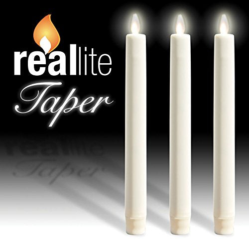 Abbott Collection 24-1000 Reallite flameless Taper 8",