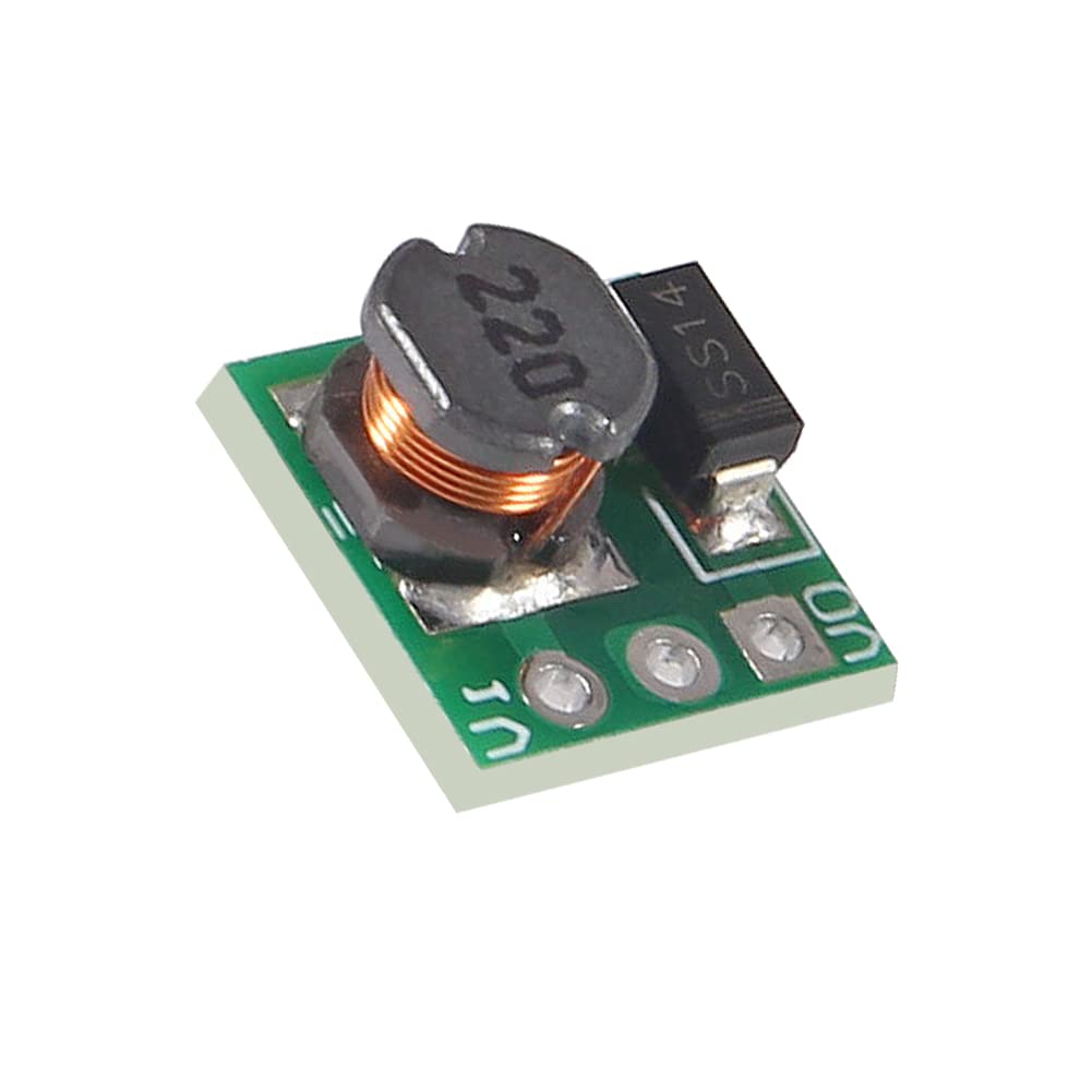 UMLIFE DC-DC Step Up Power Module - Output Voltage 1.5V to 4.2V Boost Converter Board - 0.9V to 5V
