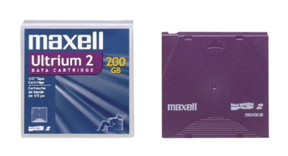 Maxell 183850 LTO Ultrium-2 200/400GB Tape Cartridge