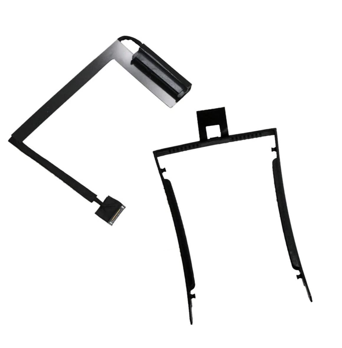 Fleshy Leaf SATA Hard Drive Caddy Bracket Tray with SSD HDD Cable Holder Tin Foil Replacement for Lenovo Thinkpad P52 EP520 DC02C00CR10