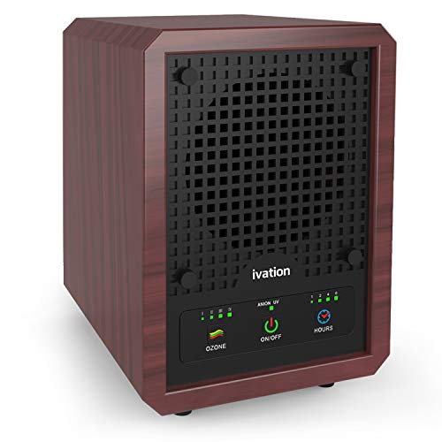 Ivation 5-in-1 Air Purifier, Ozone Generator, UV & Carbon Filter, Timer