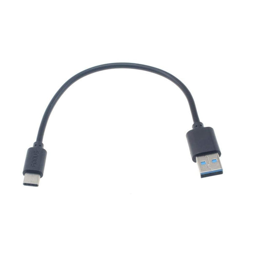 USB Cable Short Type-C Charger for REVVL V Plus 5G Phone, Cord Power Wire USB-C Fast Charge Sync Black Compatible with T-Mobile REVVL V+ 5G Model