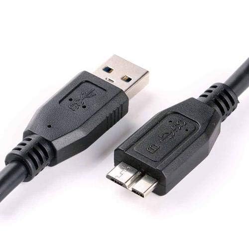(2 Pack) USB 3.0 SuperSpeed USB Type A to USB Micro-B Device Cable for Toshiba Canvio Desk External Hard Drive Disk 1TB/2TB/3TB, Canvio Basics 3.0