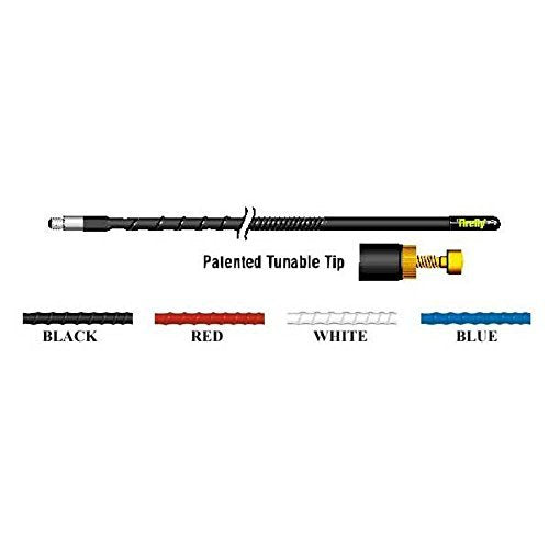 FireStik FL3-R Three Foot FireFly Antenna With Tuneable Tip (Red)