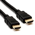 Cmple - Black High Speed HDMI 1.4 Cable with Ethernet 30AWG 15 ft