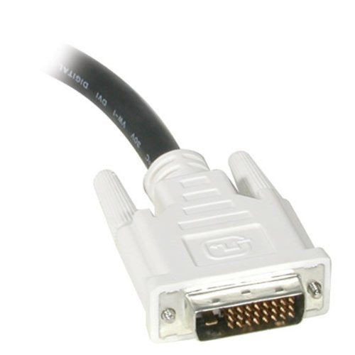 Legrand - C2G DVI-D to DVI-D Video Cable, Male to Male Dual Link Digital Video Cable, Black Computer Cable, 5 Meter (16.4 Foot) Monitor Cable, 1