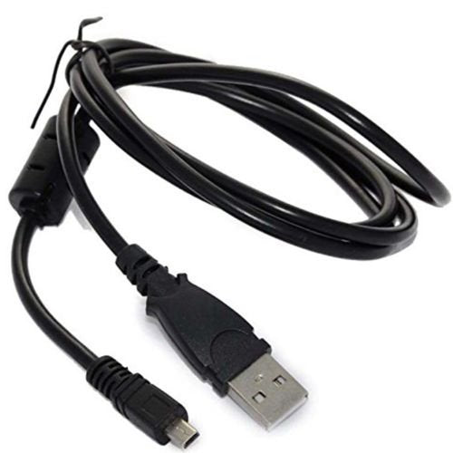 Olympus T-100 Camera USB Cable, 5 FT Extra Long 2-in-1 USB PC Battery Power Charger Camera Data Cable Cord for Olympus T-100 T100 Digital Cameras