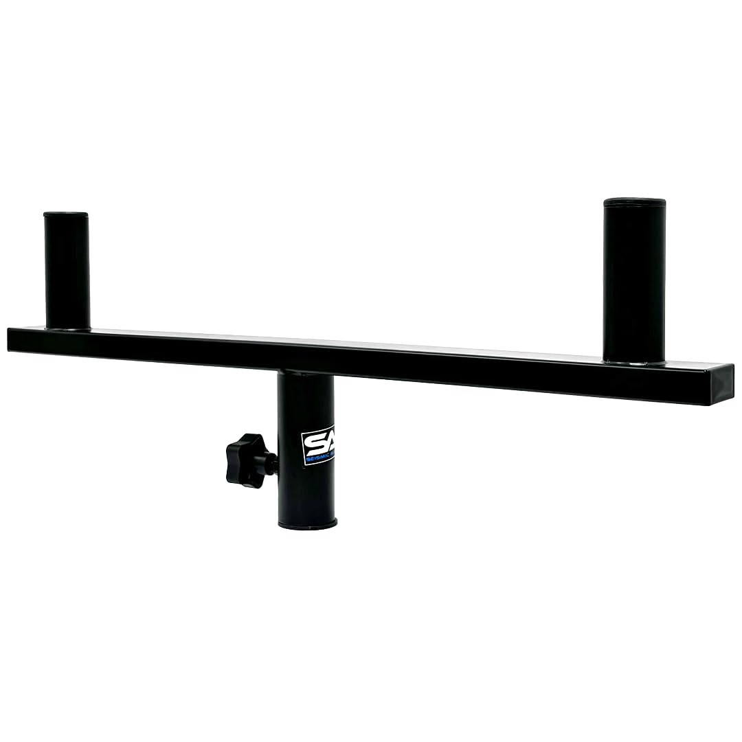 Seismic Audio SA-DUALMOUNT - Pair of Dual Speaker Mount Bars for PA/DJ Speaker Cabinets