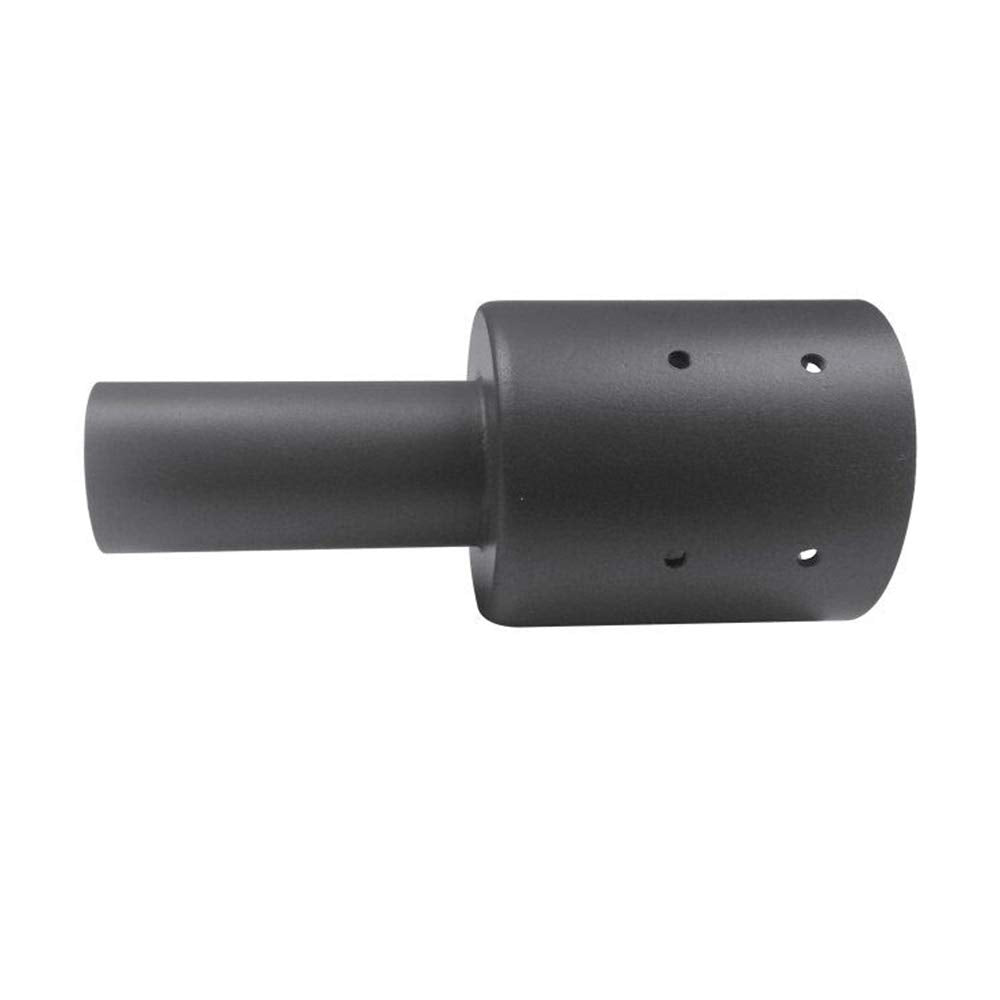 1000LED Round Tenon Adaptor, Durable Steel Tenon Reducer for 3'' OD Round Pole Top Round, Outdoor Light Fixture Mount for Flood Lighting, Shoebox