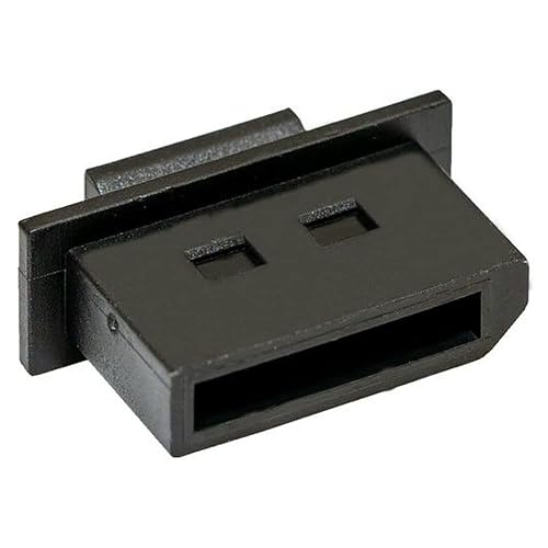 Cable Leader 50 PCS DisplayPort Dust Cover, Black Color